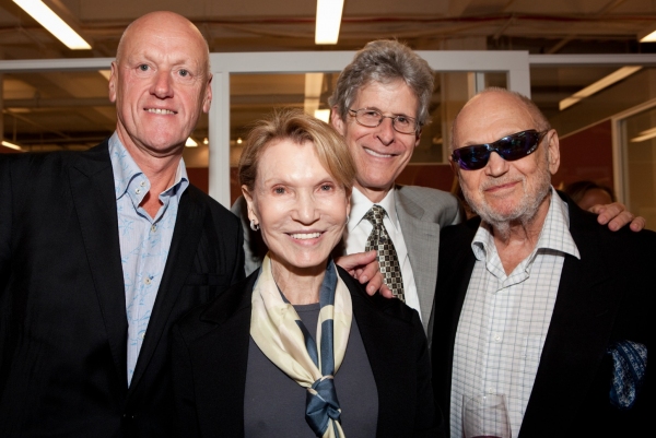 Andre de Raff (CEO of Imagem), Barbra Strouse (Wife of Charles Strouse), Ted Chapin ( Photo
